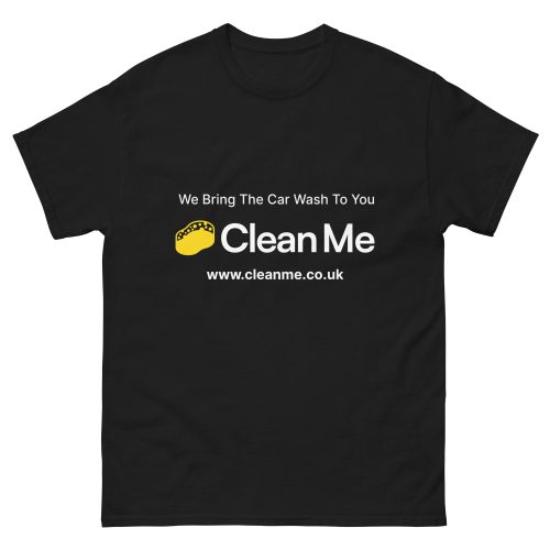 Clean Me Unisex Classic Tee - Black