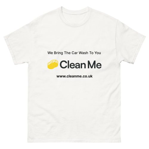 Clean Me Unisex Classic Tee - White